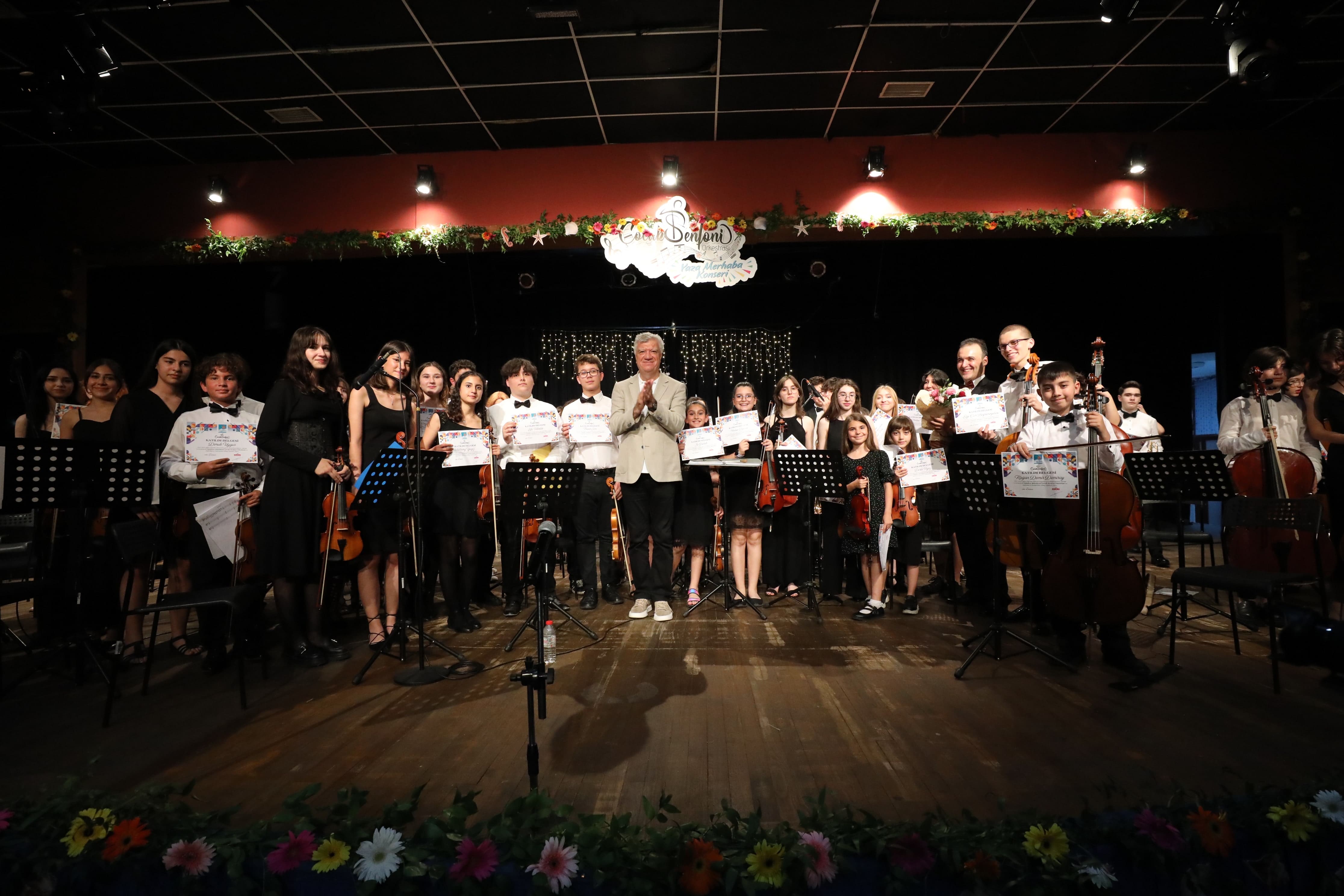 Çocuk Senfoni, Muhteşem Bir Konserle ‘Yaza Merhaba’ Dedi