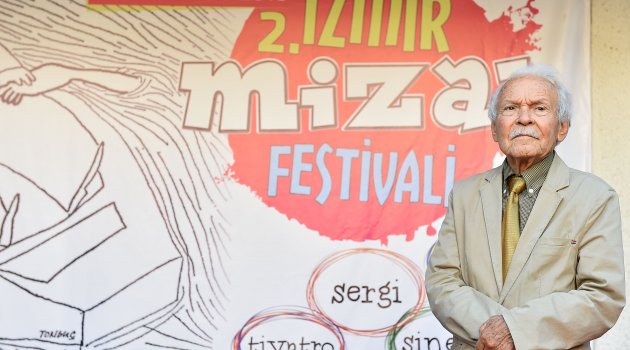 2. İzmir Mizah Festivali “usta yazarla” start aldı