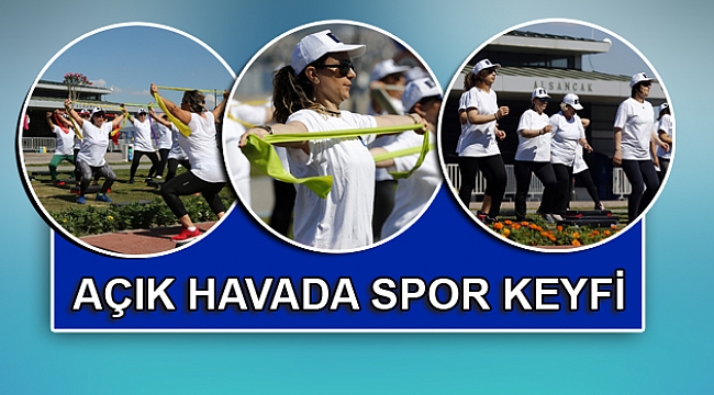 Açık havada spor keyfi