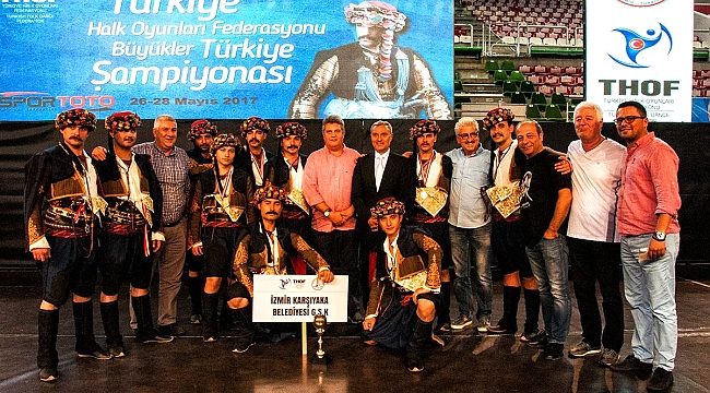 Karşıyaka, ‘Zeybek’ ile Türkiye ikincisi oldu