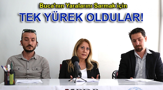 Marmaris kazasının travmasını atlatmak için Buca’da tek yürek oldular