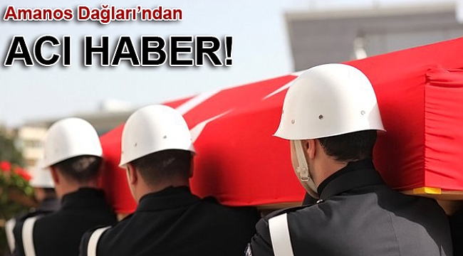 Osmaniye'den acı haber