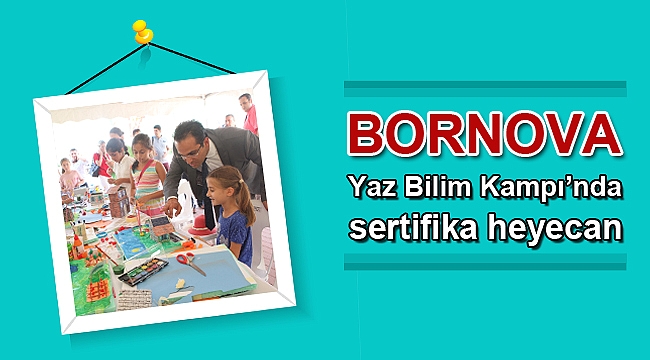 Bornova’da öğrenciler yaz-kış bilimi deney yaparak öğreniyor