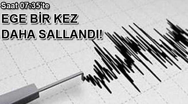 Ege Denizi’nde 4.5 büyüklüğünde deprem