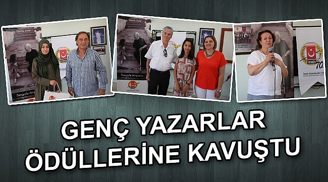 Genç yazarlar ödüllerine kavuştu