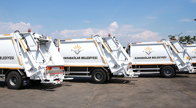 Karabağlar’da çöp kamyonu kasaları yenileniyor