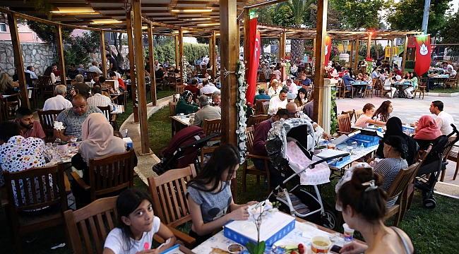 Konaklı muhtarlar iftarda buluştu