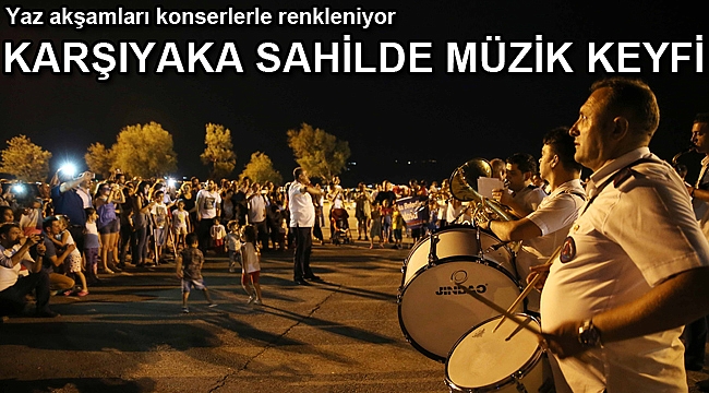 Sahilde müzik var!