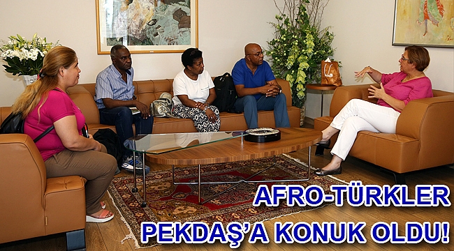 Afro-Türkler Pekdaş’a konuk oldu