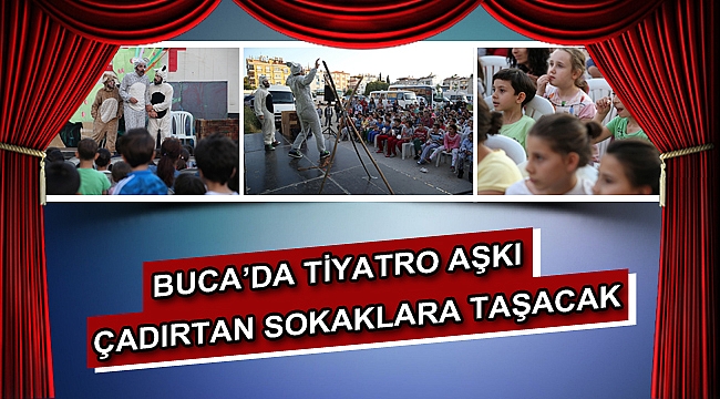 Bucalı çocuklar açık hava tiyatrosuyla buluşuyor