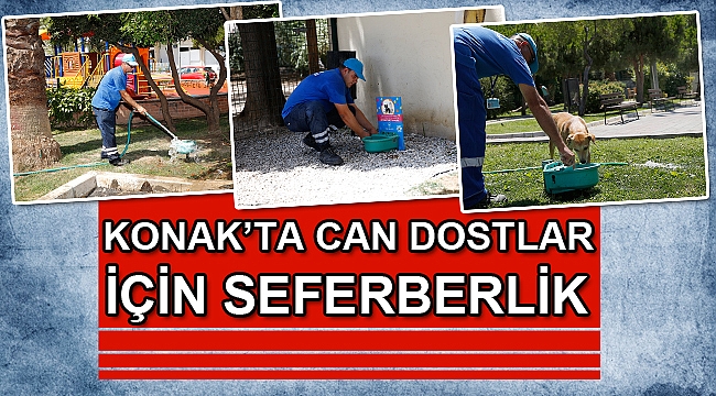 Can dostlar sıcakta susuz kalmıyor