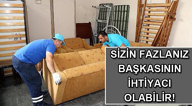 Sizin fazlanız başkasının ihtiyacı olabilir