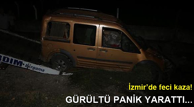 Bergama'da kaza; 1 ölü, 2 yaralı