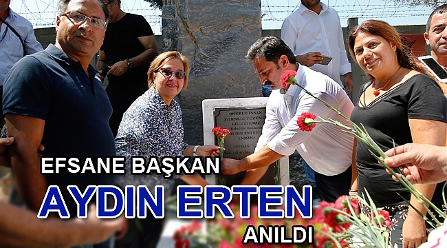 Efsane başkan Aydın Erten anıldı