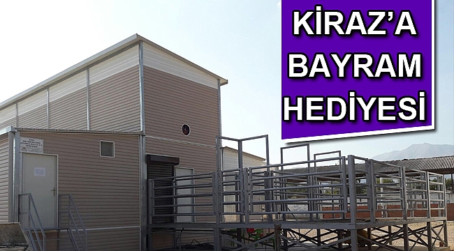 Kiraz’a bayram hediyesi
