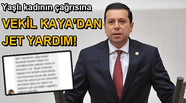 Milletvekilinden tekerlekli sandalye istedi