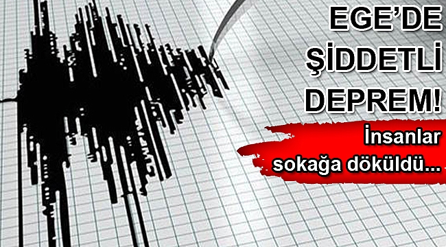 Son dakika!.. Bodrum'da şiddetli deprem