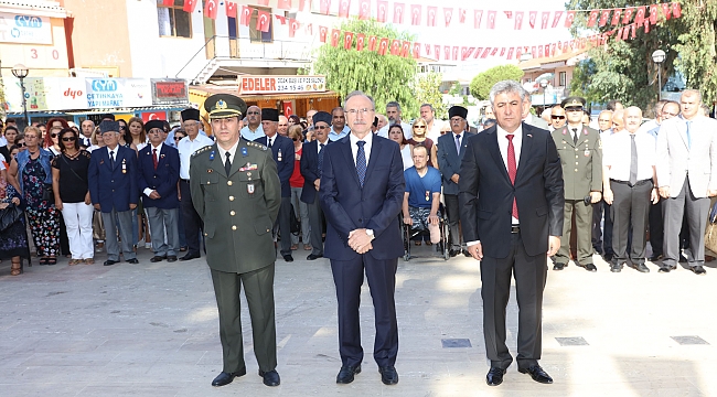 Güzelbahçe’de gaziler unutulmadı