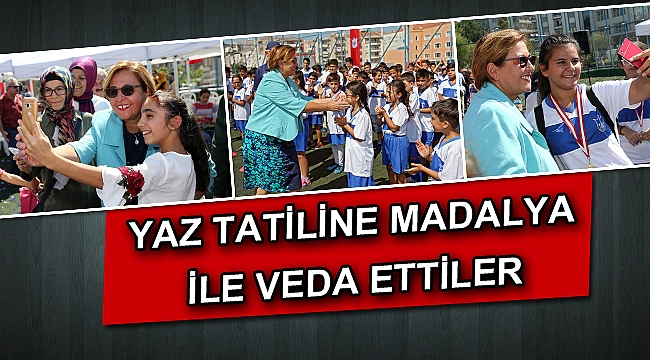 Yaz tatiline madalyalı veda