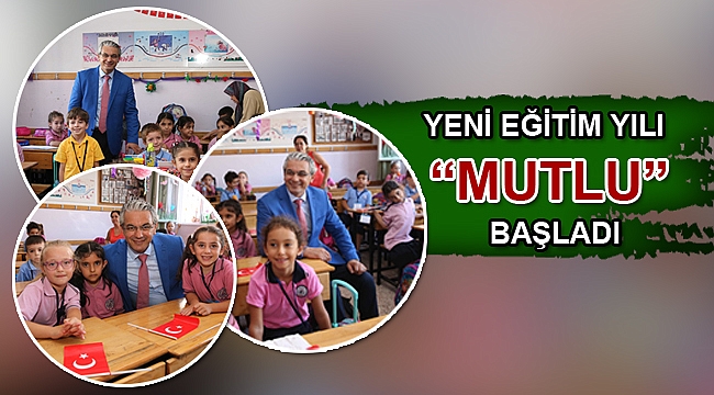 Yeni eğitim yılı mutlu başladı
