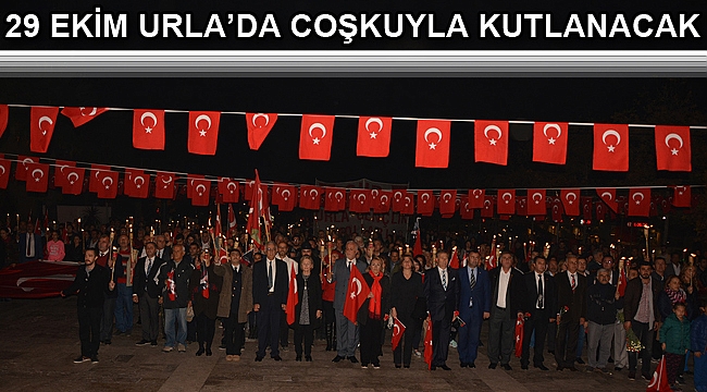 29 Ekim Urla’da coşkuyla kutlanacak