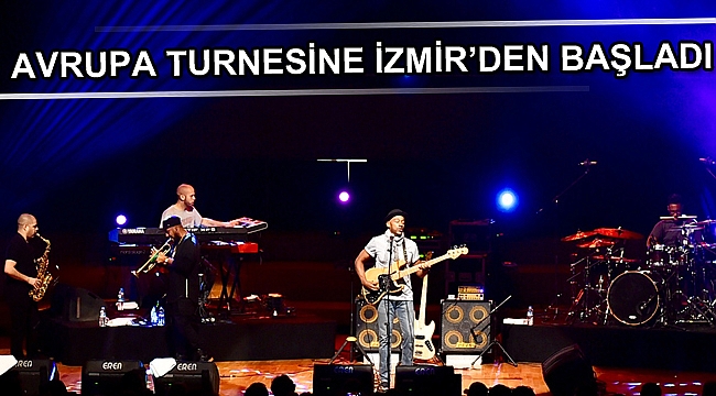 Avrupa turnesine İzmir’den başladı