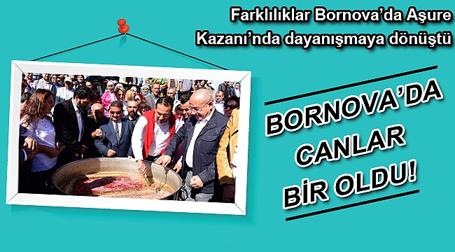 Bornova’da canlar bir oldu