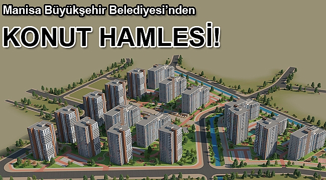 Büyükşehir’den Konut Hamlesi Geliyor
