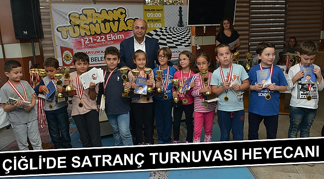 ÇİĞLİ’DE SATRANÇ HEYECANI