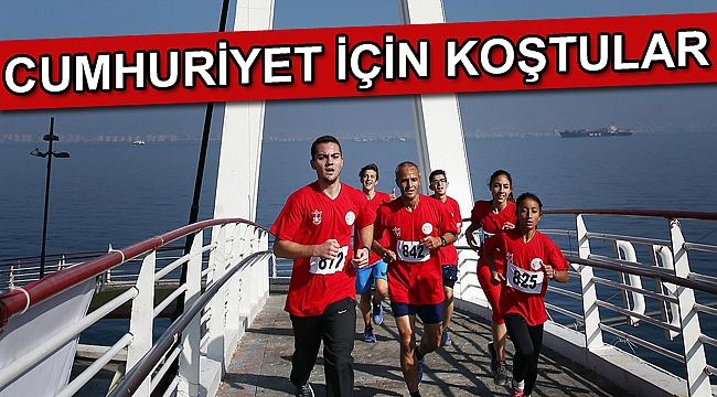 Cumhuriyet için koştular