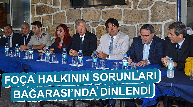 HALKIN SORUNLARI BAĞARASI’NDA DİNLENDİ