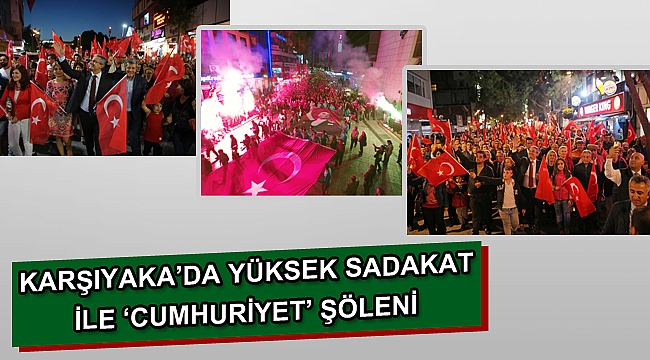 Karşıyaka 29 Ekim’i coşkuyla kutlayacak