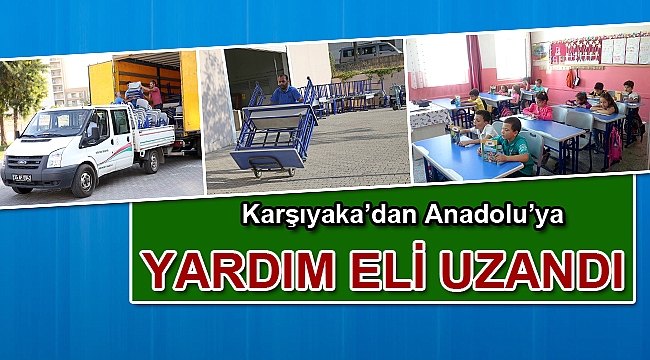 Karşıyaka’dan Anadolu’ya yardım eli uzandı