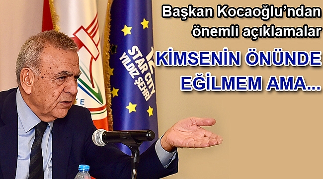Kimsenin önünde eğilmem ama..
