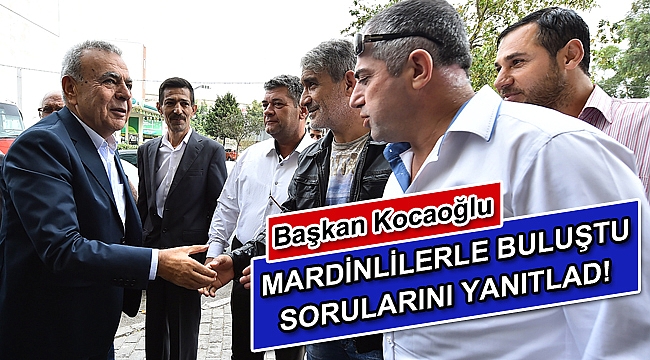 Mardinlilerle buluştu