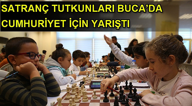Satranç tutkunları Cumhuriyet için yarıştı