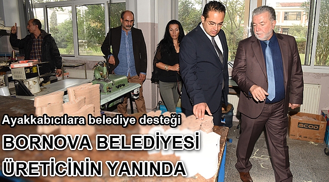 Bornova Belediyesi üreticinin yanında