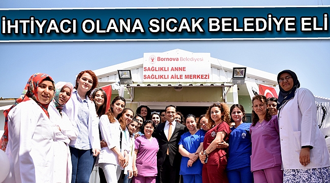 İhtiyacı olana sıcak belediye eli