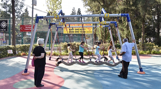 Bornova’nın parkları artık daha güvenli