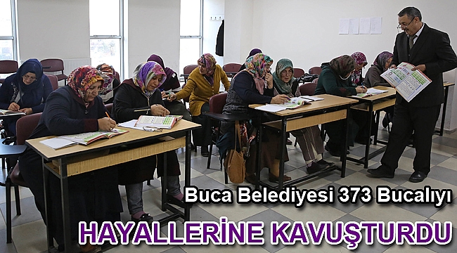 Buca Belediyesi 373 Bucalıyı hayallerine kavuşturdu
