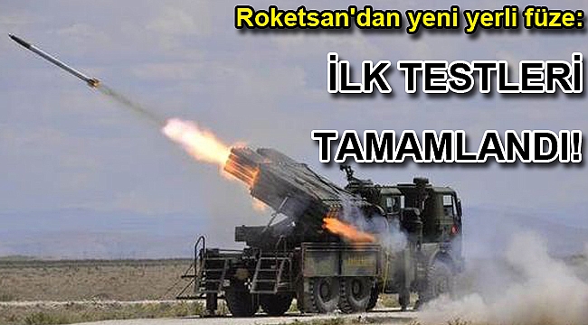Roketsan'dan yeni füze: TRG-122