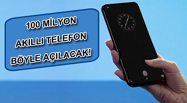 Yeni trend: Ekranın altına yerleştirilmiş sensörler!
