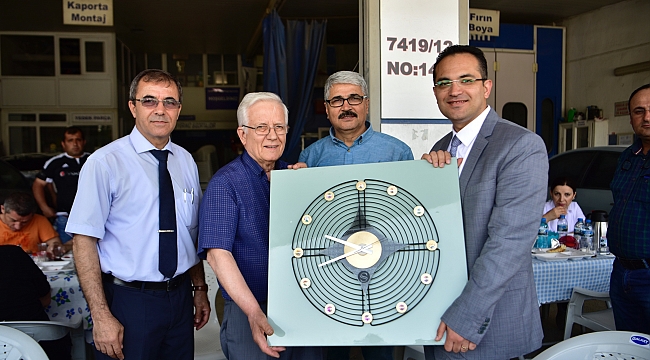 Başkan Atila 5. Sanayi Sitesi’nde esnafla buluştu