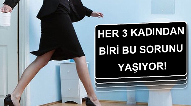 İdrar kaçırma her 3 kadından birini tehdit ediyor!