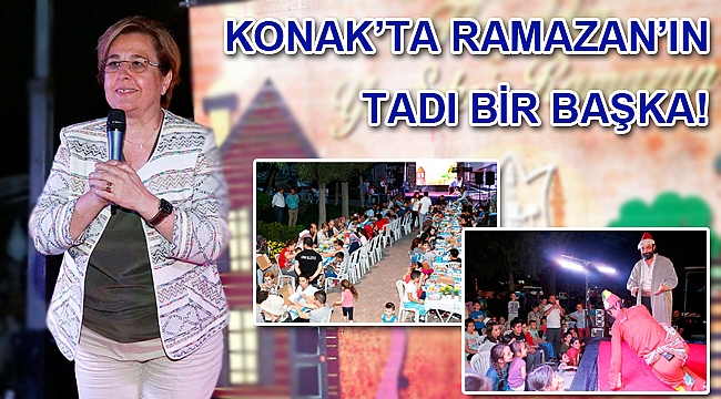 Konak’ta Ramazan’ın tadı bir başka