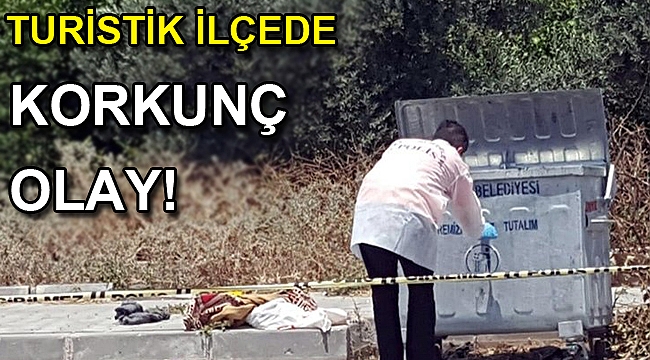 Turistik ilçede korkunç olay!