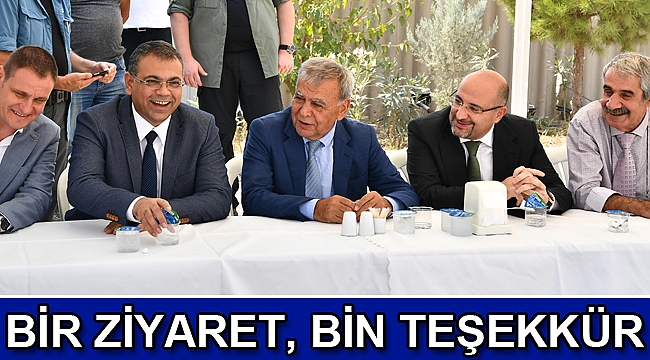 Bir ziyaret, bin teşekkür