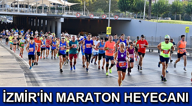İzmir'in maraton heyecanı