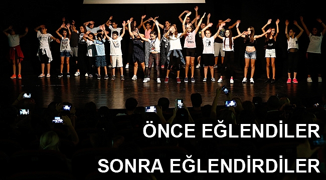 Önce eğlendiler sonra eğlendirdiler
