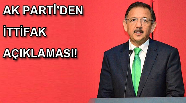 AK Parti’den yerel seçimde ittifak açıklaması